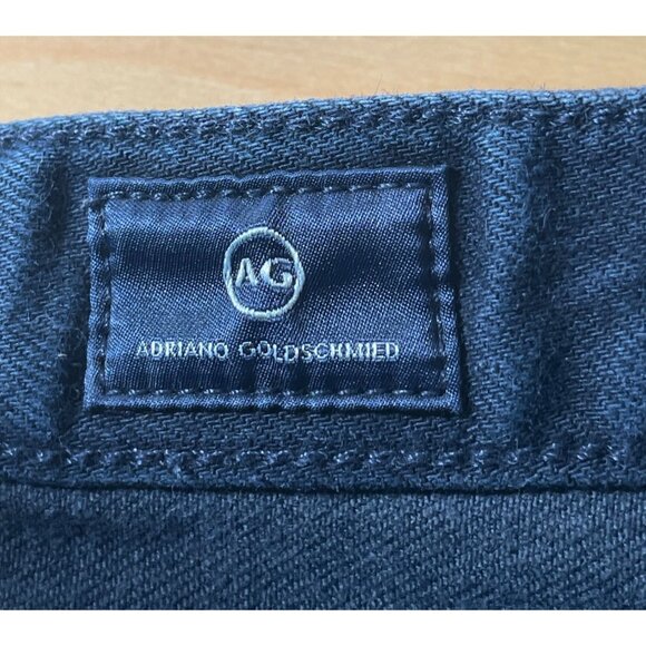 AG Adriano Goldschmied Women's THE ETTA High Waisted Wide Leg Crop Dark Wash - Picture 6 of 9